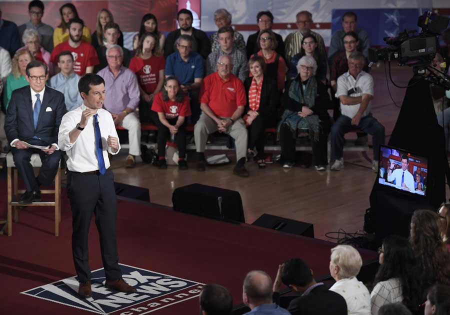 Town hall on enemy turf? Fox News debate divides 2020 Dems