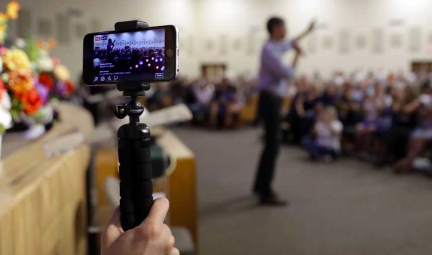 McShane in Associated Press: Boxers or briefs? Beto O’Rourke livestreams his laundry