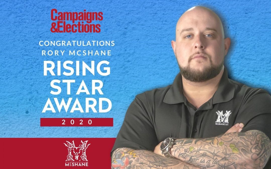 Rory McShane Wins Rising Star Award